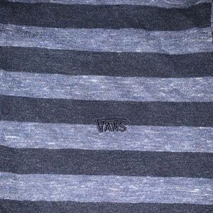 Vans blue long sleeve shirt